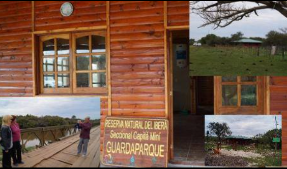 Vista panorámica de los Esteros del Iberá